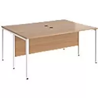 Image of Dams International Desk MB1612BWHB 1,600 x 1,200 x 725 mm