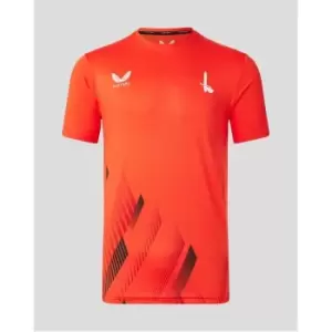 Image of Castore Charlton Athletic Pre Match T-Shirt - Red