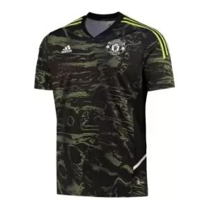 2022-2023 Man Utd EU Training Jersey (Solar Slime)