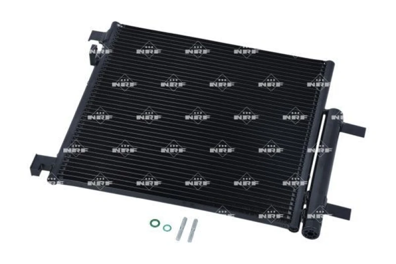 Image of NRF 350048 Condenser EASY FIT with seal ring, with nitrogen filling Aluminium Condenser,air conditioning (448)