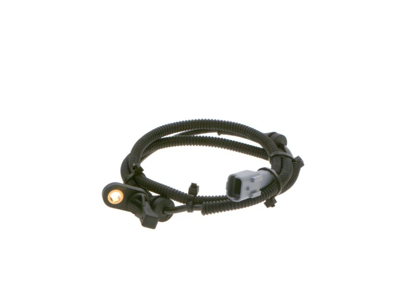 Image of Bosch 0 986 594 566 ABS Sensor with cable Sensor,wheel speed (412)