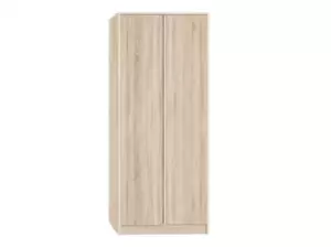 Image of Seconique Malvern Sonoma Oak 2 Door Double Wardrobe