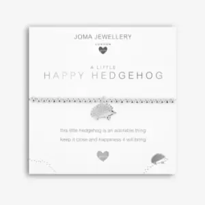 Image of A Little Happy Hedgehog Silver 15.5cm Stretch Bracelet C553