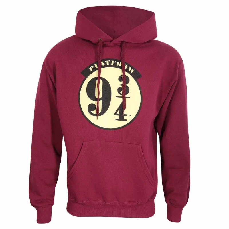 Image of Harry Potter Platform 9 3 4 Hoodie Red unisex
