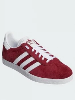 Image of adidas Originals Gazelle - Burgundy, Size 10, Women
