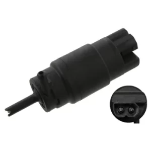 Image of Windscreen Washer Pump Water Pump window cleaning 04796 by Febi Bilstein