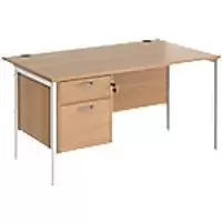 Image of Dams International Desk MH14P2WHB 1,400 x 800 x 725 mm