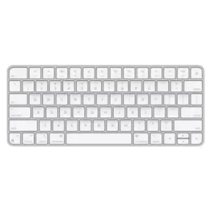 Image of Apple Magic keyboard USB + Bluetooth US English Aluminium White