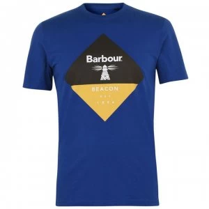 Image of Barbour Beacon T-Shirt - Sea Blue