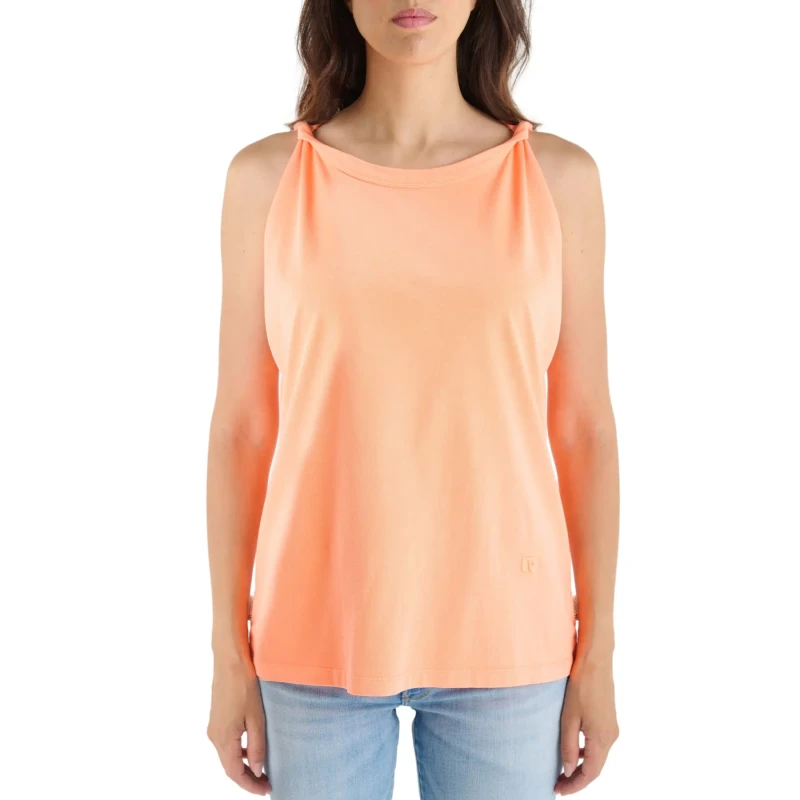 Image of Le Temps des cerises Womens T-Shirt Le Temps des cerises Analise Orange Female XS