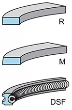 image of Piston Ring Kit 800056210000 by Kolbenschmidt