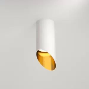 Image of Maytoni Lighting - Maytoni Maytoni Lipari Surface Mounted Downlight White, Gold, 15cm GU10