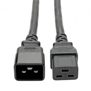 Image of Tripp Lite Power Extension Cord C19 to C20 Heavy Duty 20A 250V 12 AWG