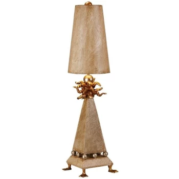 Image of a - 1 Light Table Lamp Cream, E27 - Elstead