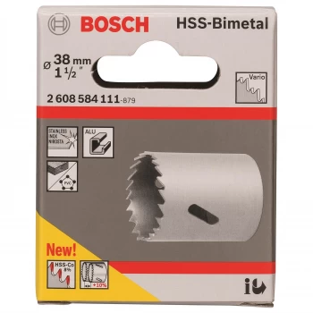 HSS Bi-Metal Holesaw - 38mm