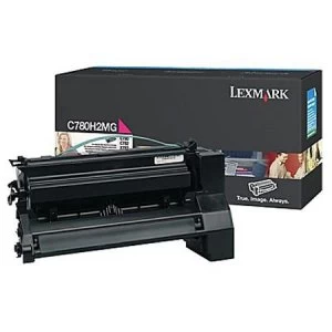 Image of Lexmark C780H2MG Magenta Laser Toner Ink Cartridge