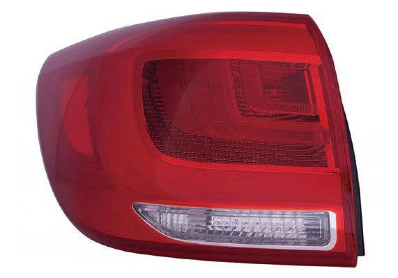 Image of ALKAR 2233655 Rear light Outer section, without bulb holder, Left, W16W Combination Rearlight (391)