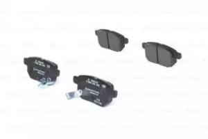 Image of Bosch 0986494255 BP1127 Brake Pad Set Disc Brake Rear Axle
