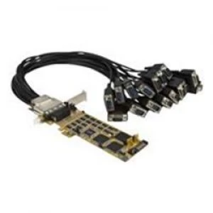 image of StarTech.com 16-Port PCIe Serial Card