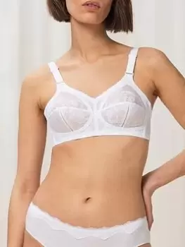 Image of Triumph Doreen Non Wired Support Bra - White, Size 36E, Women