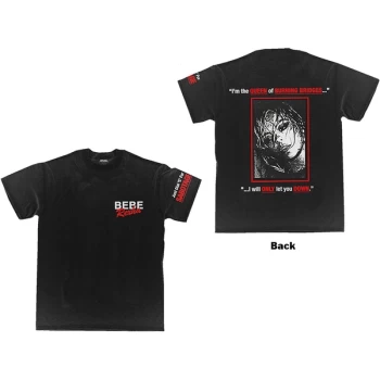 Image of Bebe Rexha - Queen of Sabotage Unisex Large T-Shirt - Black