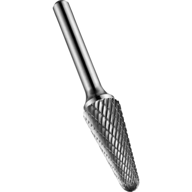 Image of Dormer P821 Bright Ball Nosed Cone Carbide Burr P82112.7X6.0 Diameter Cut: 12.7mm