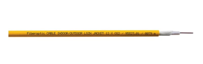 Image of Lanview LVO232550-100 InfiniBand/fibre optic cable 100 m Yellow