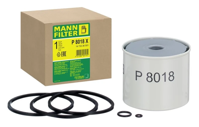 Image of MANN-FILTER P 8018 x Fuel Filter Filter Insert Fuel filter (9)
