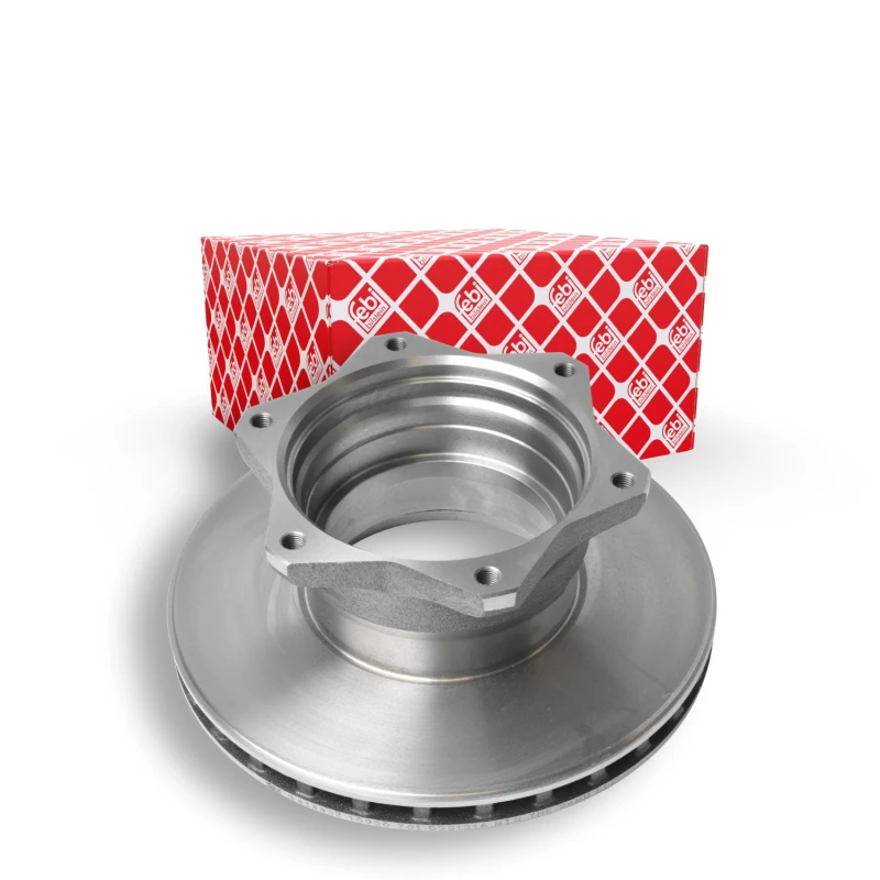 Image of FEBI BILSTEIN 10920 Brake disc Rear Axle, internally vented, Coated Brake Disc (82)