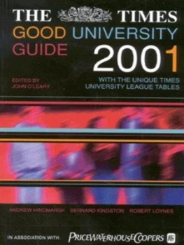 Image of The Times Good University Guide 2001 by John Oleary Book
