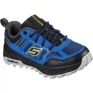 Image of Skechers Boys Fuse Tread Lace Up Sports Trainers Shoes UK Size 3 (EU 36)