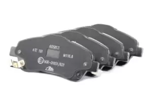 Image of ATE Brake pad set TOYOTA 13.0460-5813.2 0446505130,0446505131,0446505170 0446505210,0446505270,0446505280,044650528083