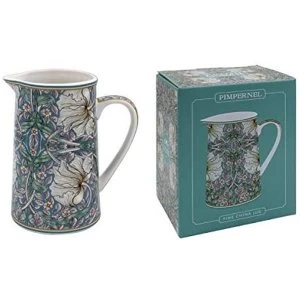 image of William Morris Pimpernel Jug By Lesser & Pavey