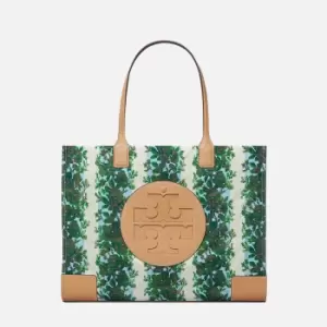 Image of Tory Burch Ella Floral Canvas Tote Bag