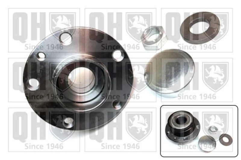 Image of QUINTON HAZELL Wheel bearing kit QUINTON HAZELL QWB1581
