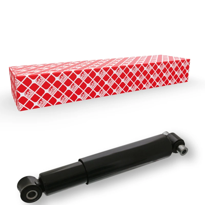 Image of FEBI BILSTEIN 20550 Shock absorber Rear Axle, Oil Pressure, Telescopic Shock Absorber, Top eye Shock Absorber (854)