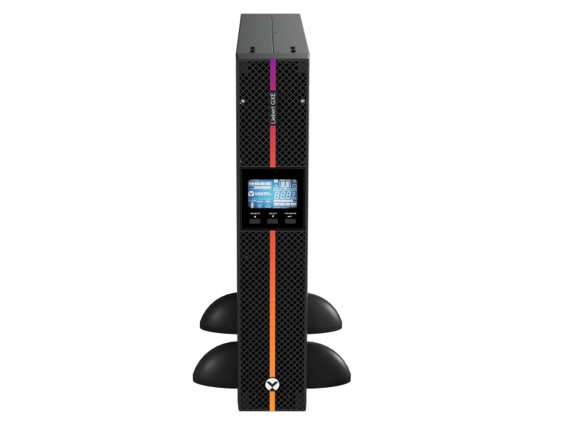Image of Vertiv Vertiv Liebert GXE3-1000IRT2UXL uninterruptible power supply (UPS) Double-conversion (Online) 1 kVA 900 W 8 AC outlet(s) GXE3-1000IRT2UXL