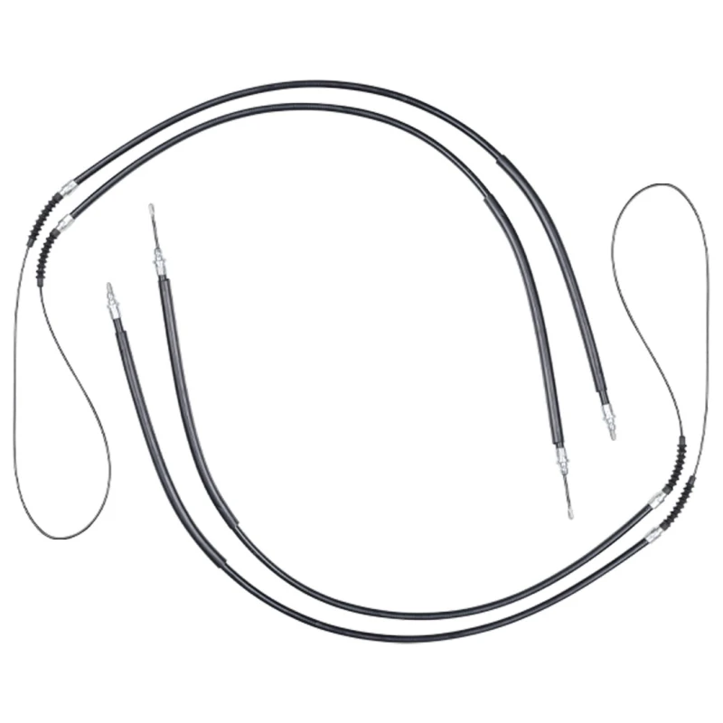 Image of RIDEX 124C1479 Brake Cable Rear, 2715/890+890mm Cable,parking brake (124)