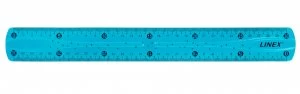 image of Linex Flexible School Ruler 30cm Bl