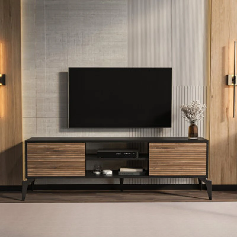 Image of Decorotika Lojo TV Stand For Tvs Up To 71"