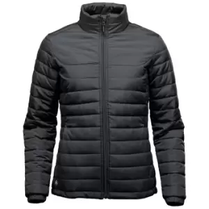 image of Stormtech Womens/Ladies Nautilus Quilted Padded Jacket (XXL) (Black)