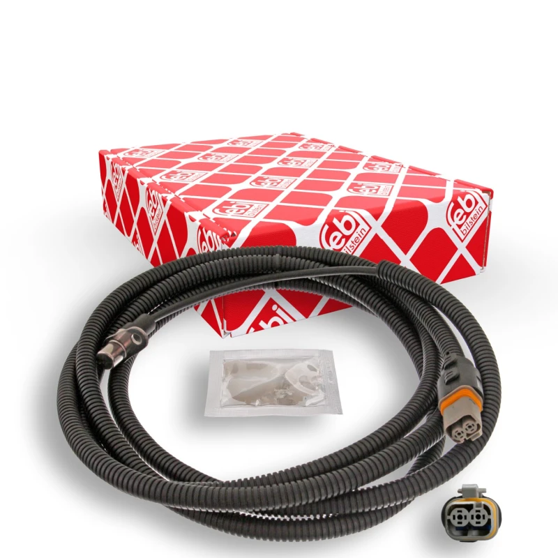 Image of FEBI BILSTEIN 40545 ABS Sensor Rear Axle Left Sensor,wheel speed (412)