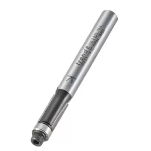 Image of Trend TRADE Bearing Guided Trimmer Router Cutter 6.35MM 12.7mm 1/4"