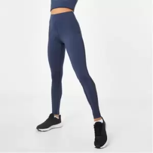 image of USA Pro x Courtney Black Mesh Sprint Leggings - Blue