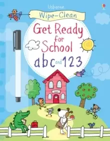 Image of Wipe-clean Get Ready for School abc and 123
