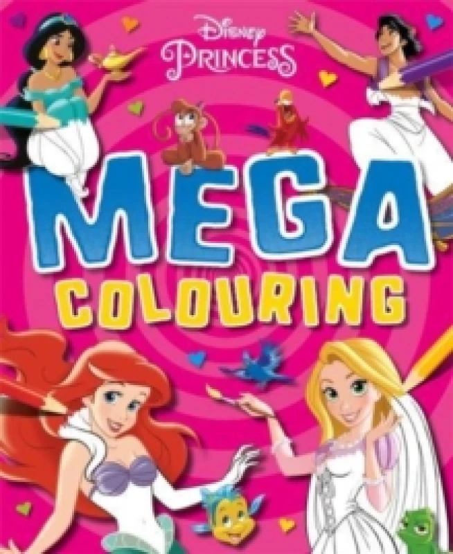 Image of Disney Princess: Mega Colouring Paperback / softback