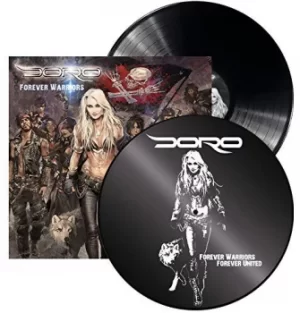 Image of Doro Forever warriors LP multicolor