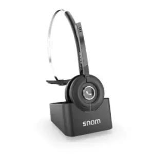 image of Snom A190 Headset Wireless Head-band Office/Call center Black