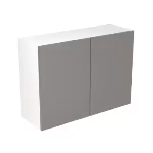 Image of KitchenKIT Slab 100cm Wall Unit - Matt Dust Grey