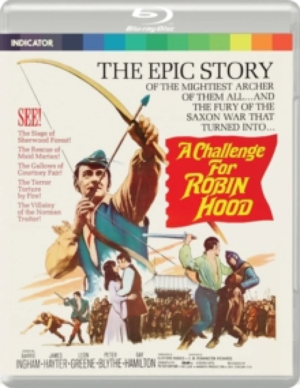 Image of A Challenge for Robin Hood Bluray 5060697925142